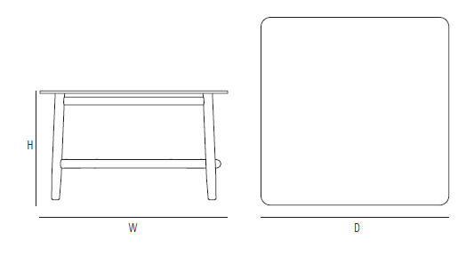 Single Curve Low Tables Gebrüder, How To Add Padding Headboard In Html Table Columns Css